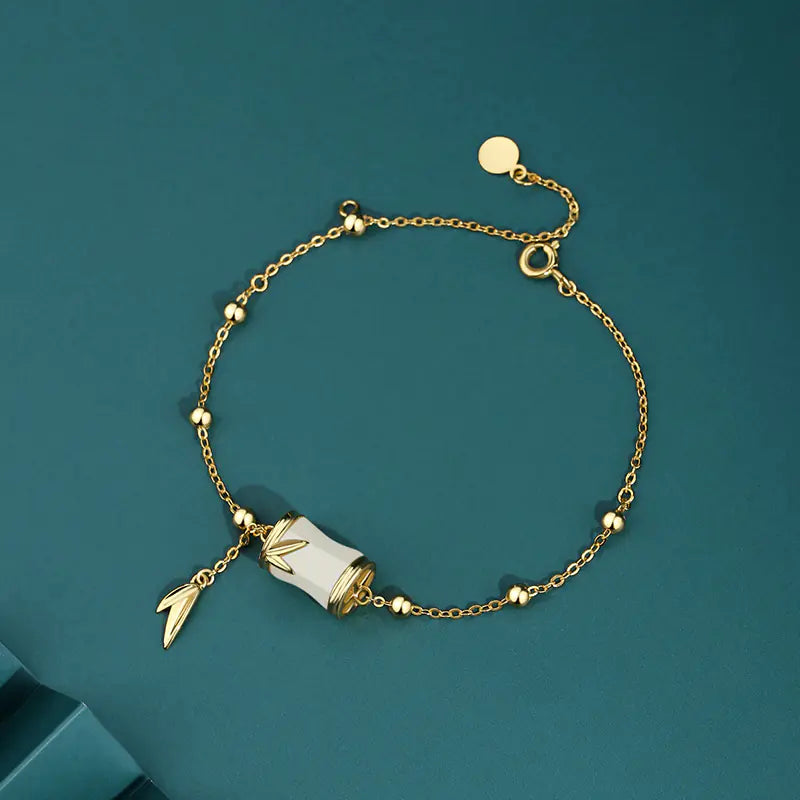 S925 Sterling Silver Natural Tianyuzhu Bracelet Necklace